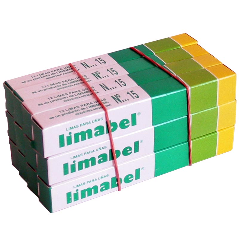 Limas Esmeriles N°15 x 144 u