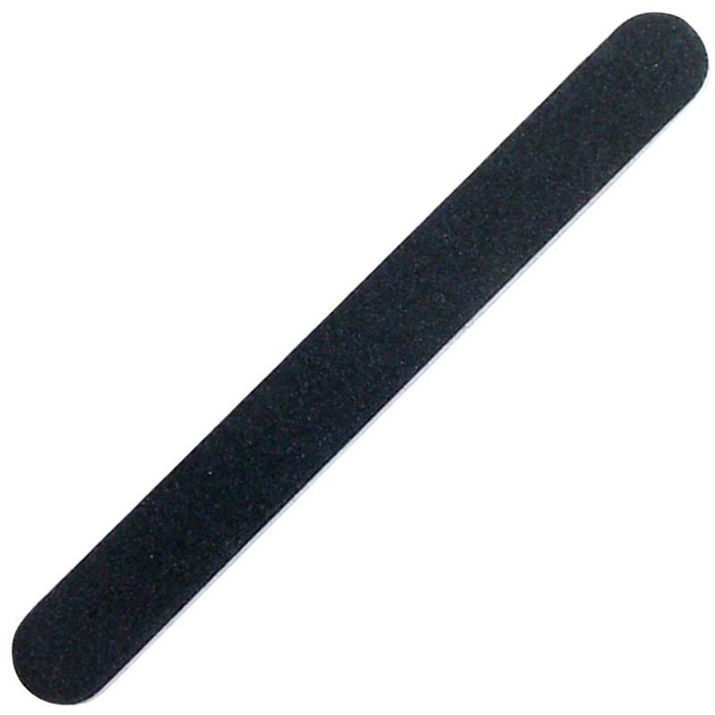 Lima Recta Plástica Negra 100/180