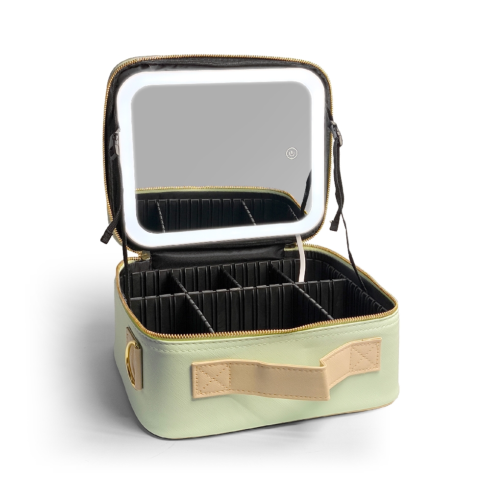Make Up Pro Case Led | Porta Pinceles 26 x 23 x 12 cm