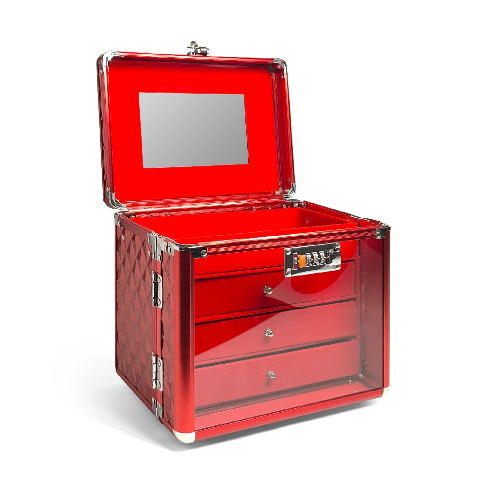 Maletín Organizer Pro | Cerradura Espejo y Cajones