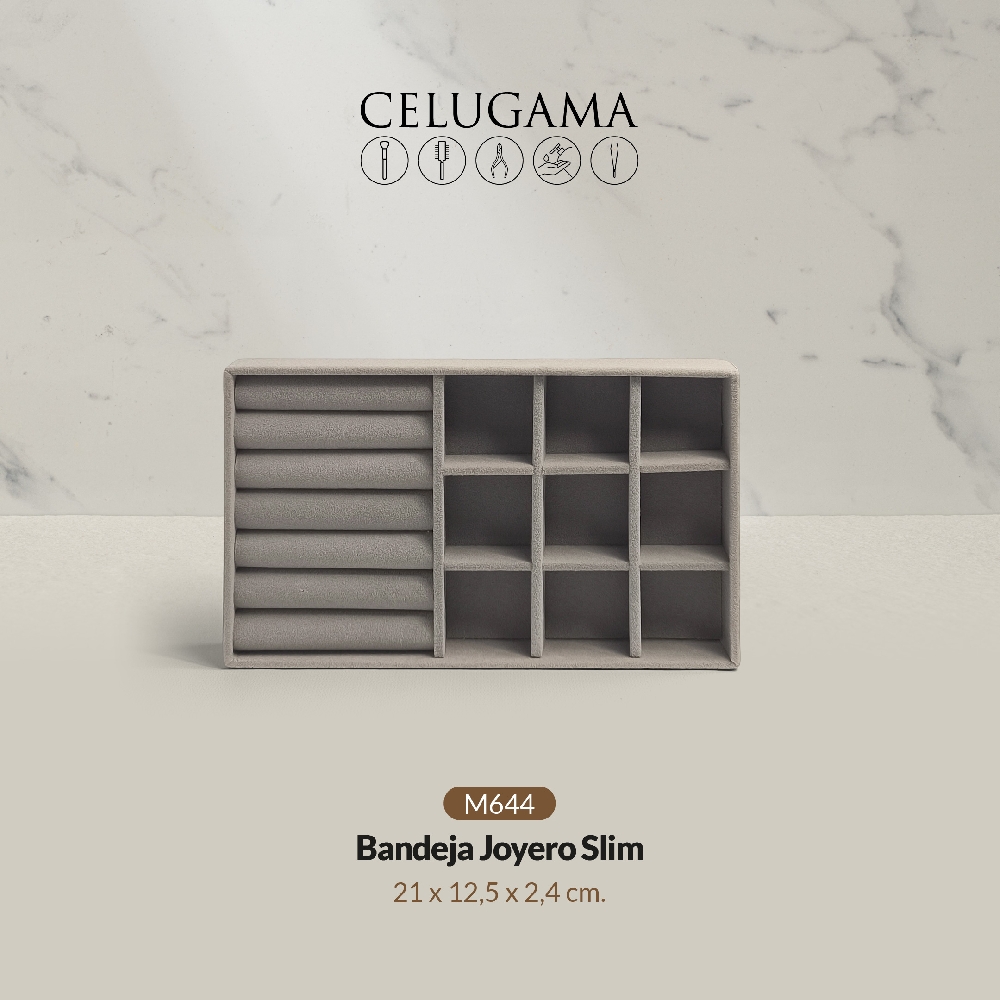 Bandeja Joyero Slim 21 x 12,5 x 2,4 cm