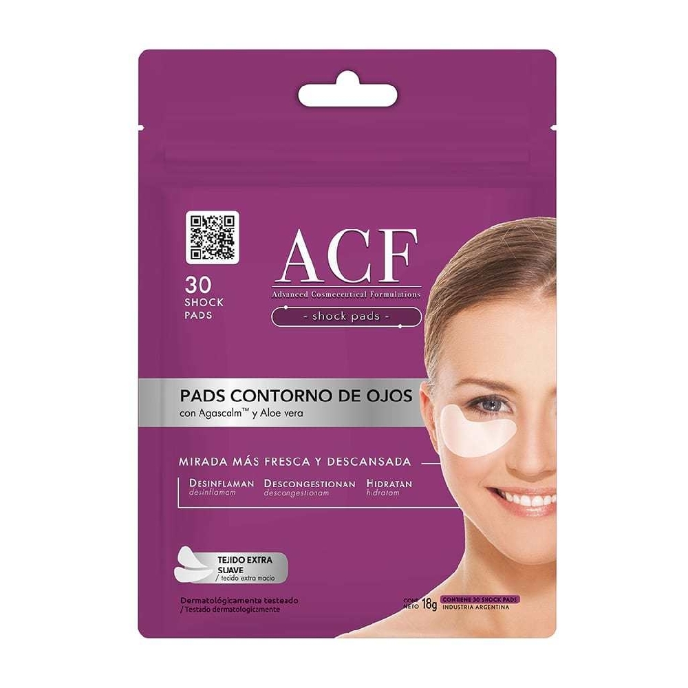 Pads Contorno de Ojos con Agascalm y Aloe Vera x 30 u