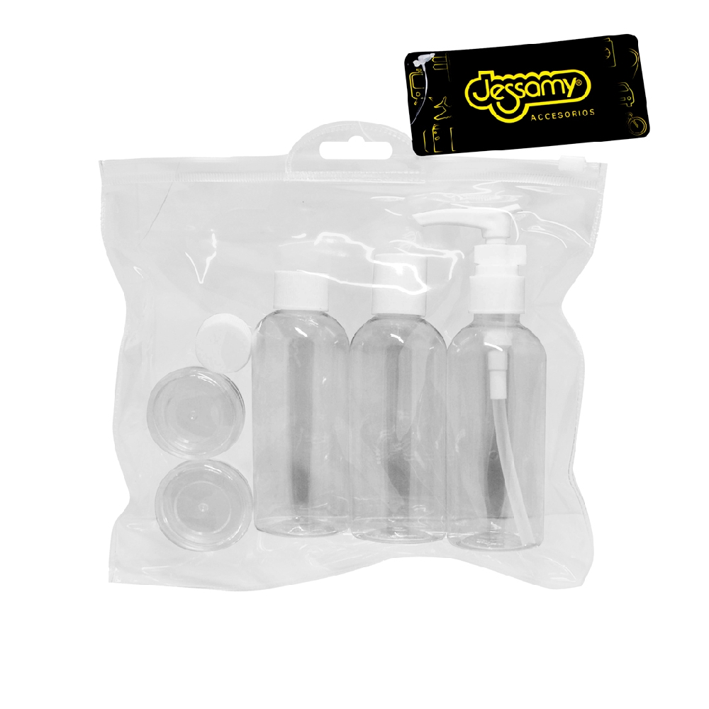 Set de Viaje Envases x 5 u
