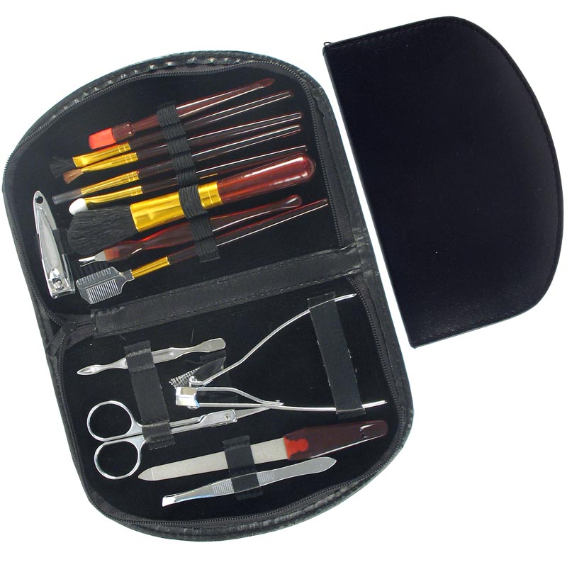 Neceser Manicuría y Maquillaje x 14 u Piezas