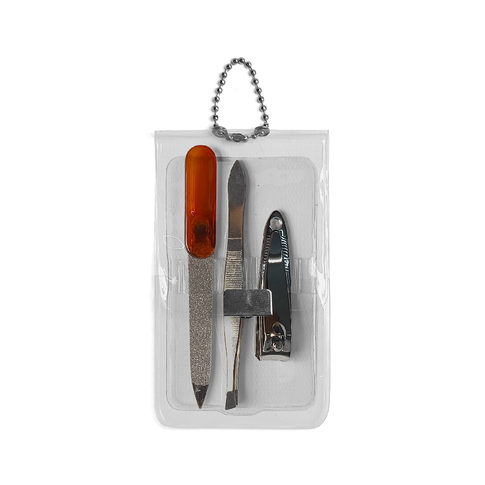 Neceser Transparente x 3 u Piezas