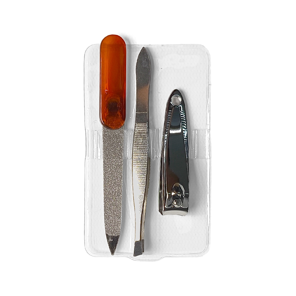 Neceser Transparente x 3 u Piezas
