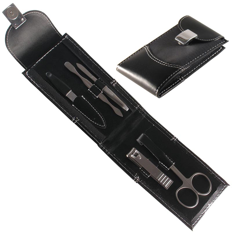 Neceser Cuero x 5 u Piezas Men