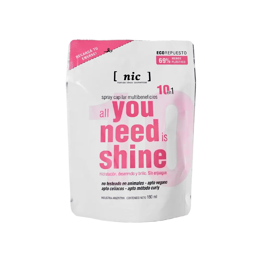 NIC 10 en 1 Shine Refill