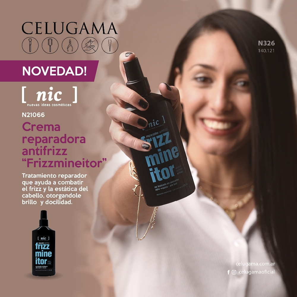 Crema Reparadora Antifrizz Frizzmineitor