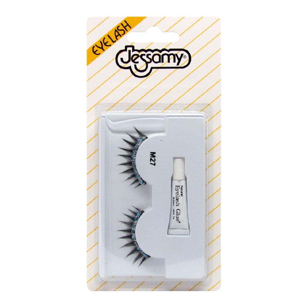 Pestañas Postizas con Strass M27