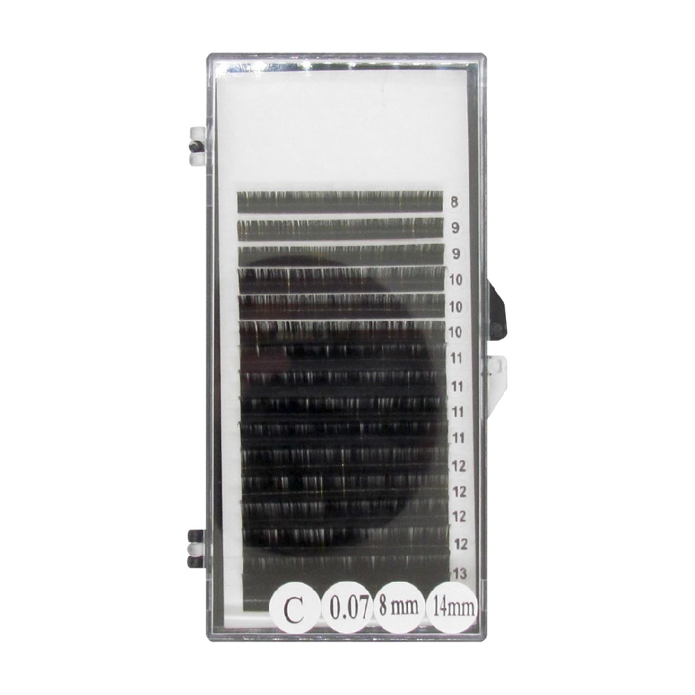 Extensiones de Pestañas L (C0.07 8MM/14MM) Korea