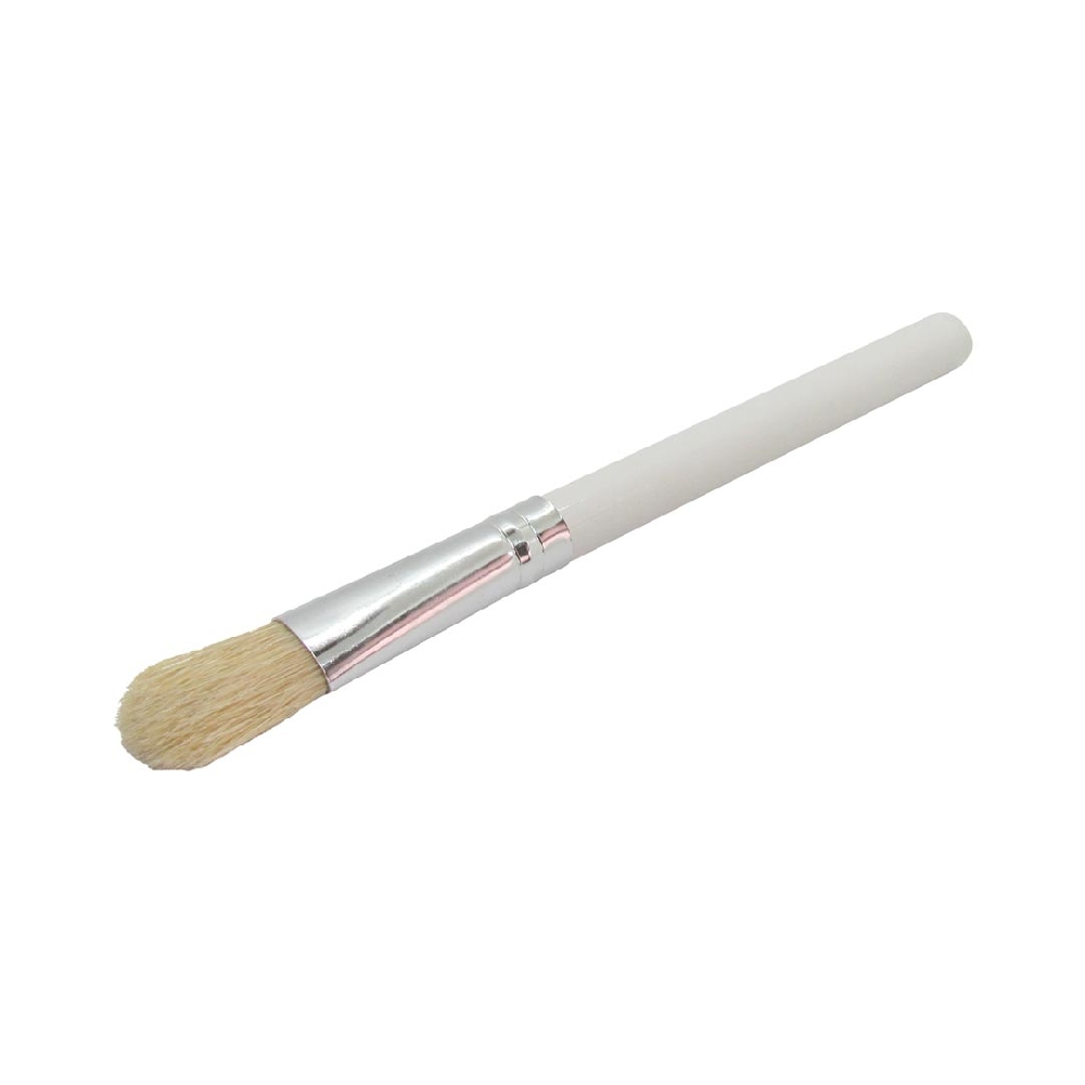 Pincel Mascarilla Mango Blanco