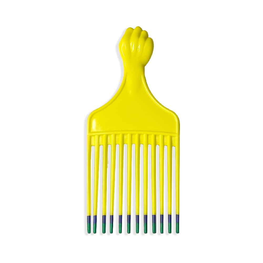 Peine Tricolor Tenedor