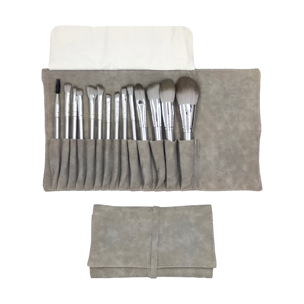 Set de Maquillaje Plateado 14 piezas