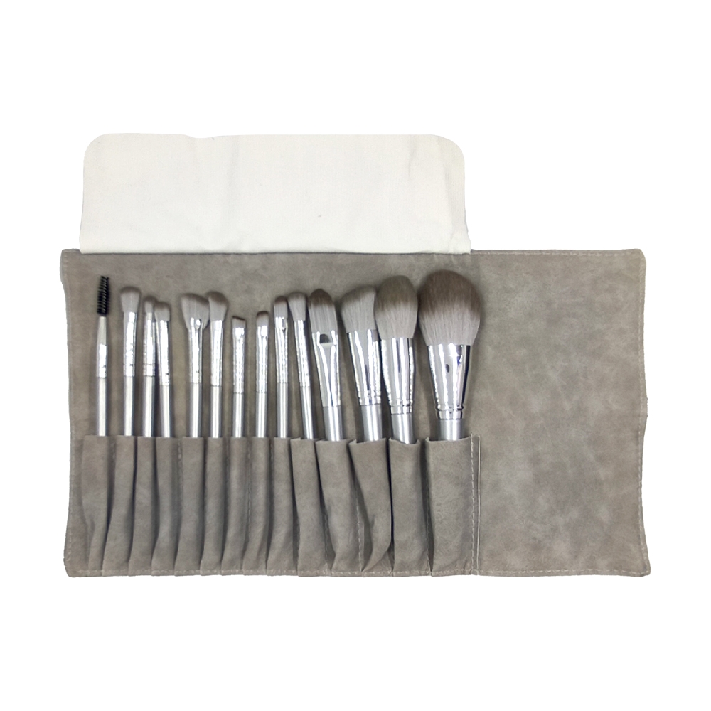 Set de Maquillaje Plateado 14 piezas