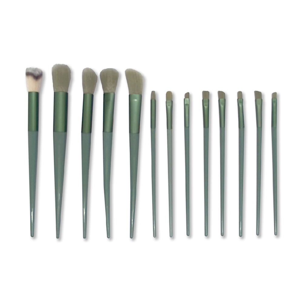 Set de Maquillaje Verde 13 piezas