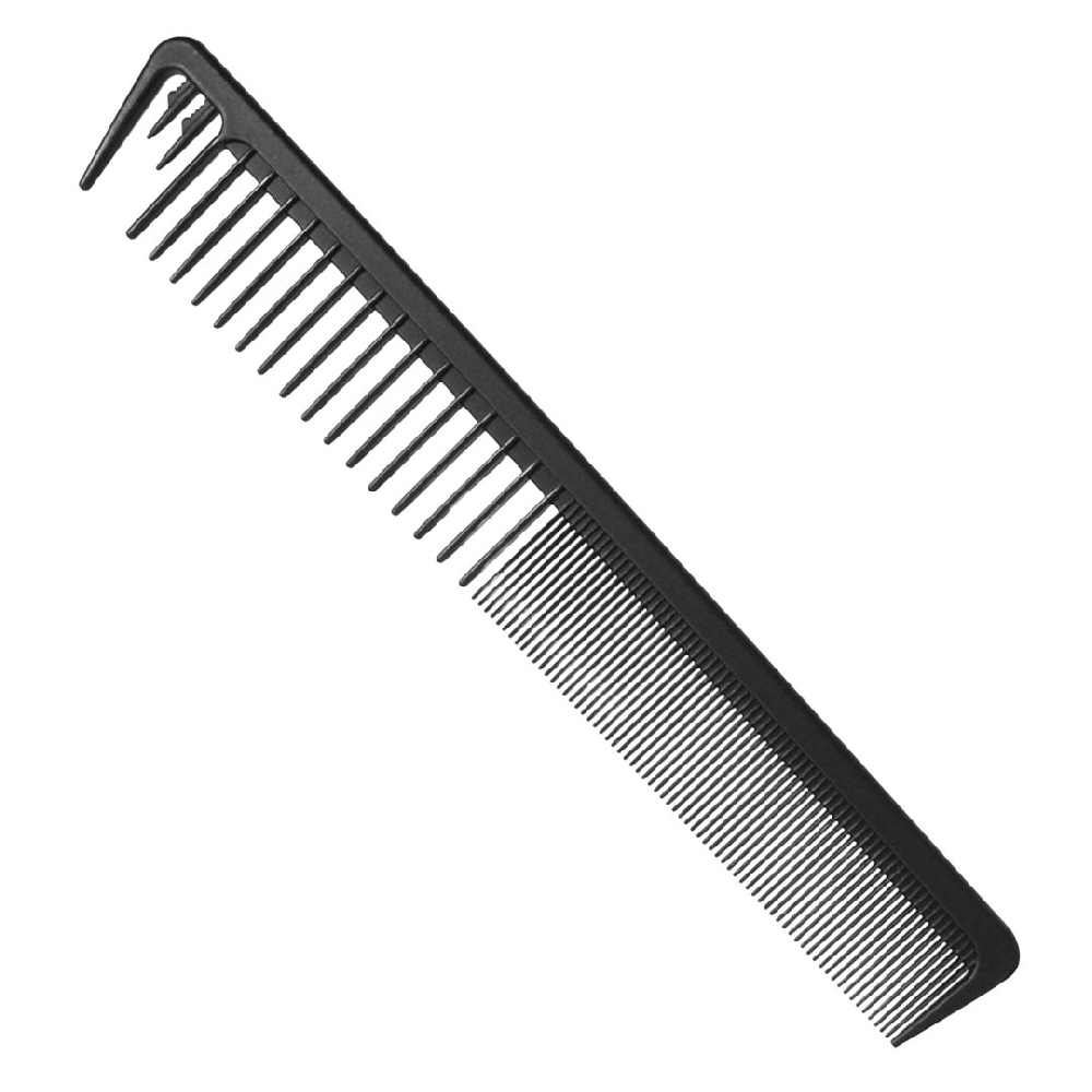 Peines Carbono Mediano con Separador de Mechas