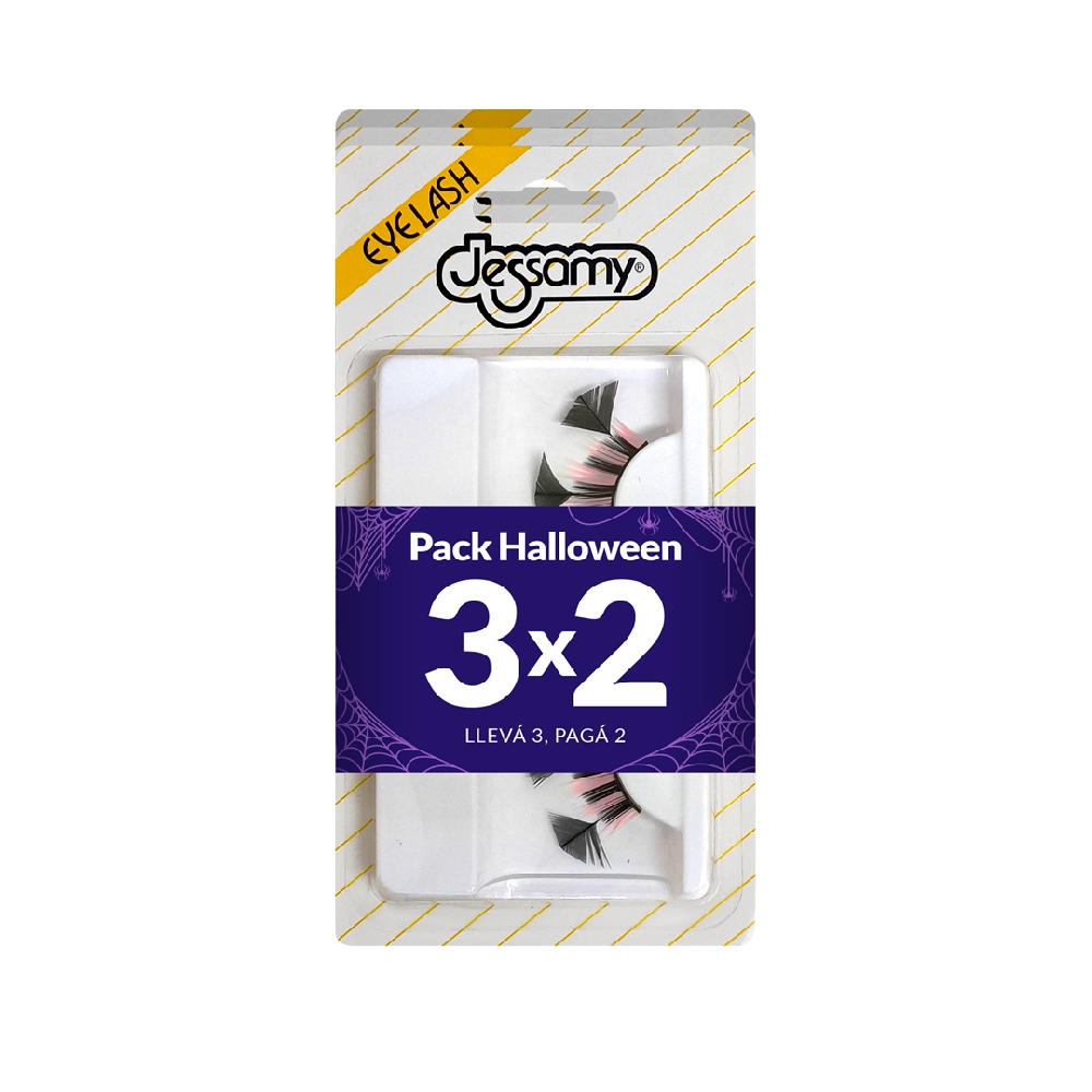 Pestañas Fantasia Pack Halloween 3X2
