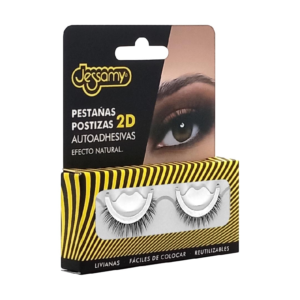 Pestañas Postizas 2D Autoadhesivas - G-117