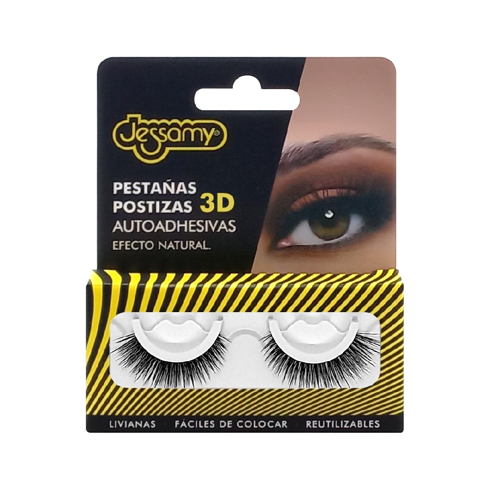 Pestañas Postizas 3D Autoadhesivas - F-51