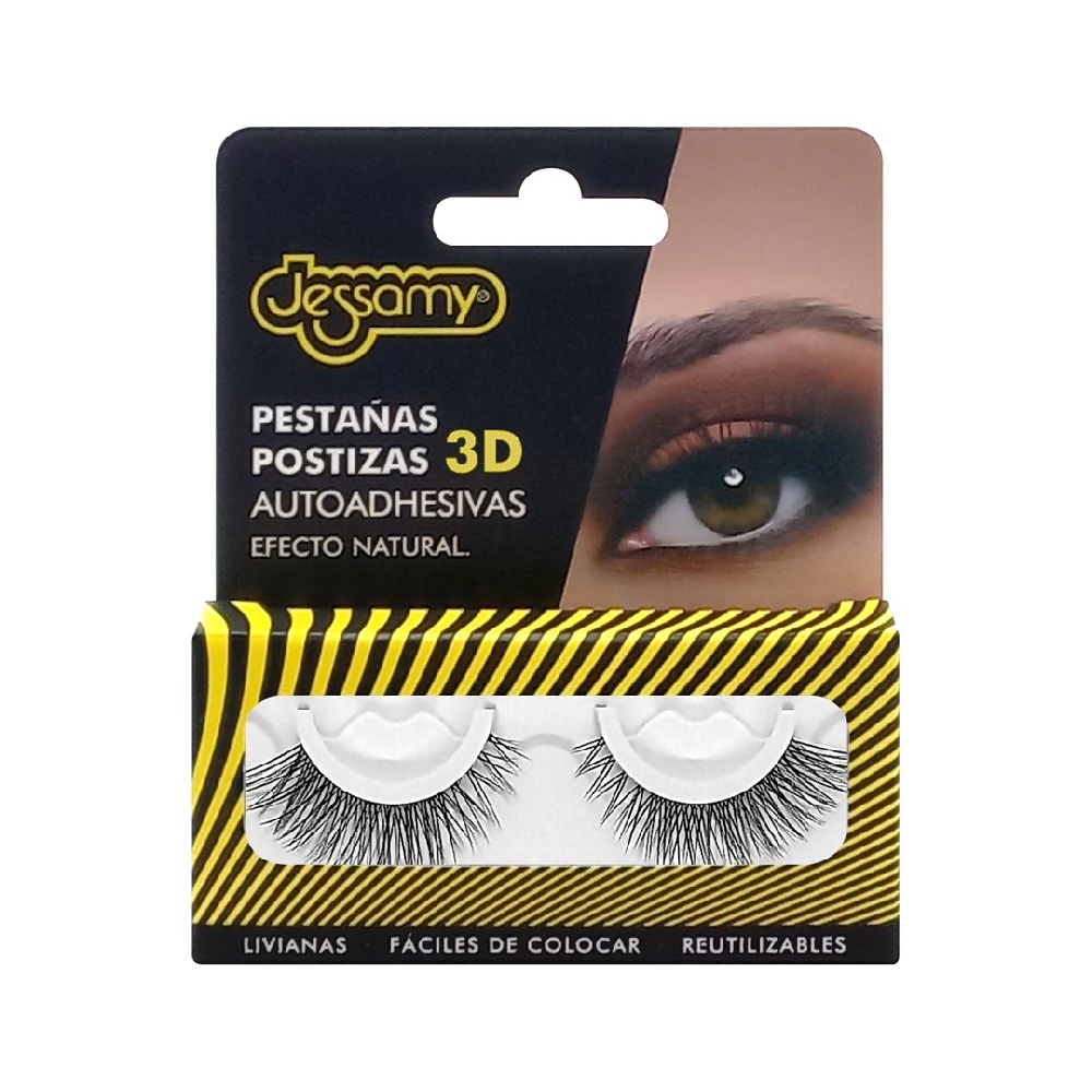 Pestañas Postizas 3D Autoadhesivas - D-22