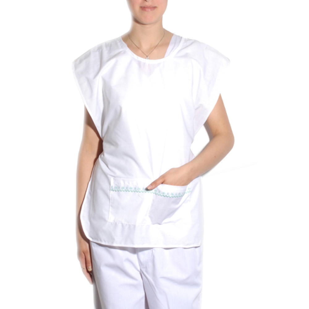 Chaqueta con Bolsillo Blanco