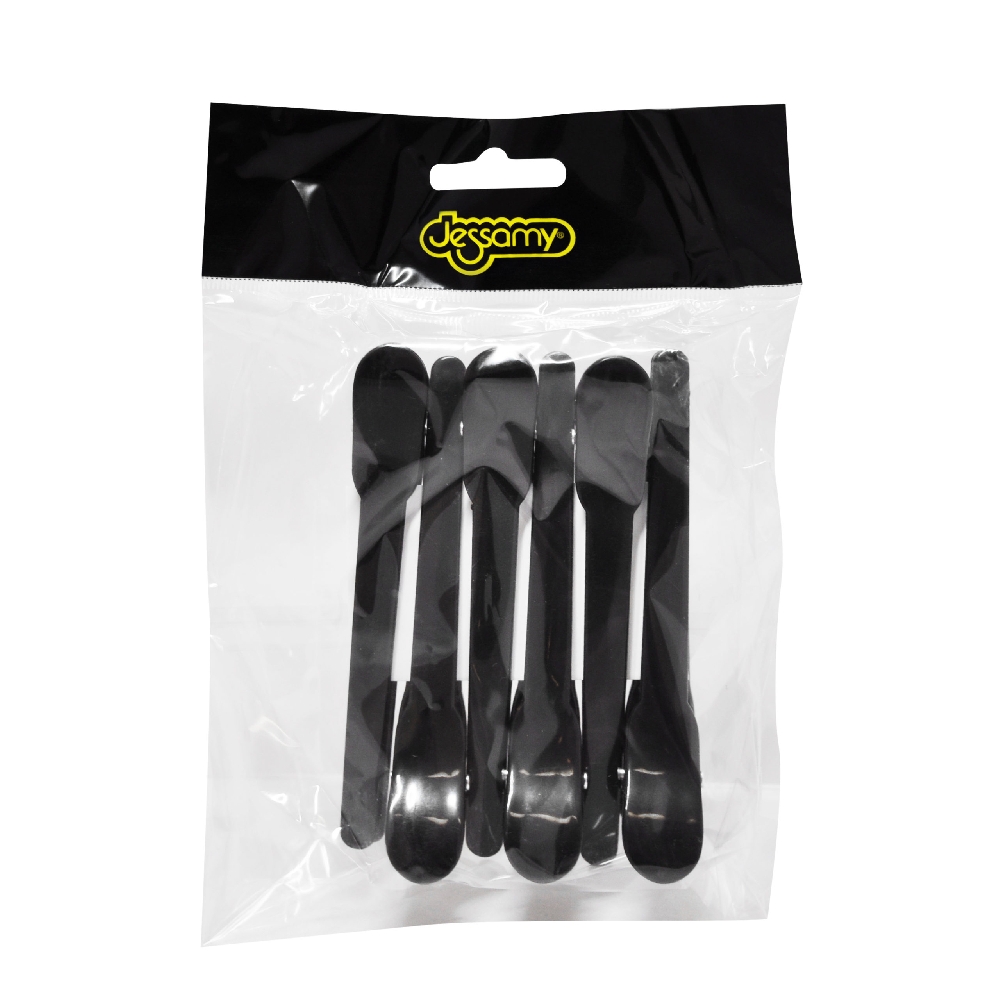 Separador de Cabello, Pico Negro x 6 u