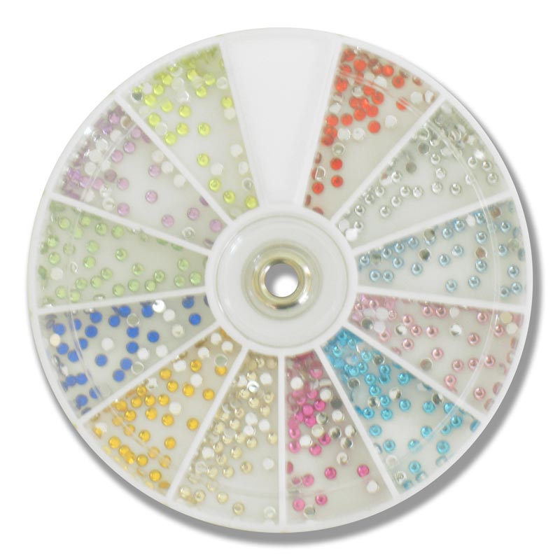 Carrousel Strass Color x 600 u (Colores Surtidos)