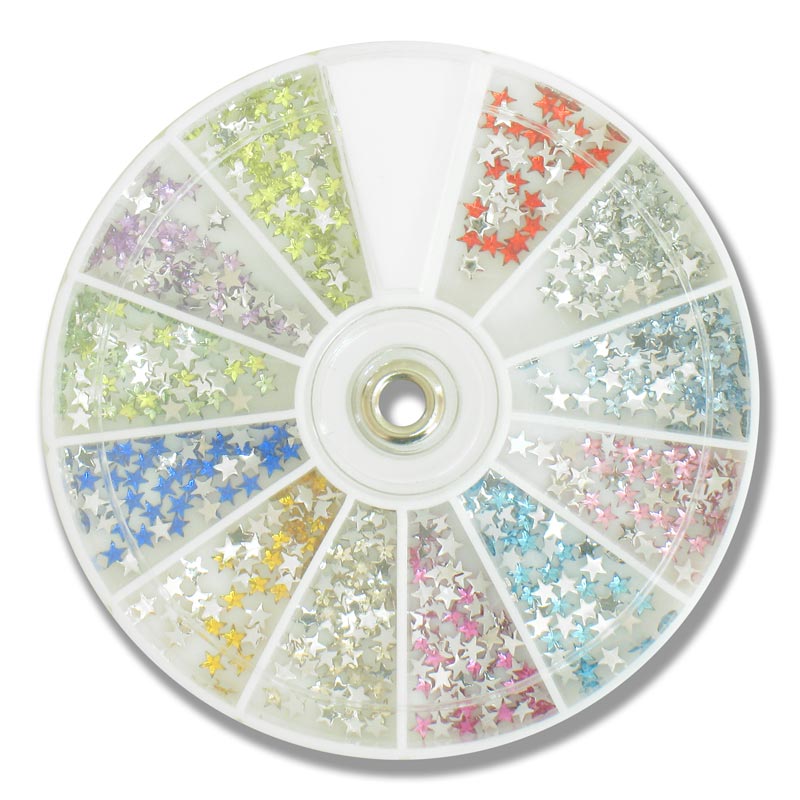 Carrousel Strass Estrella x 600 u (Colores Surtidos)