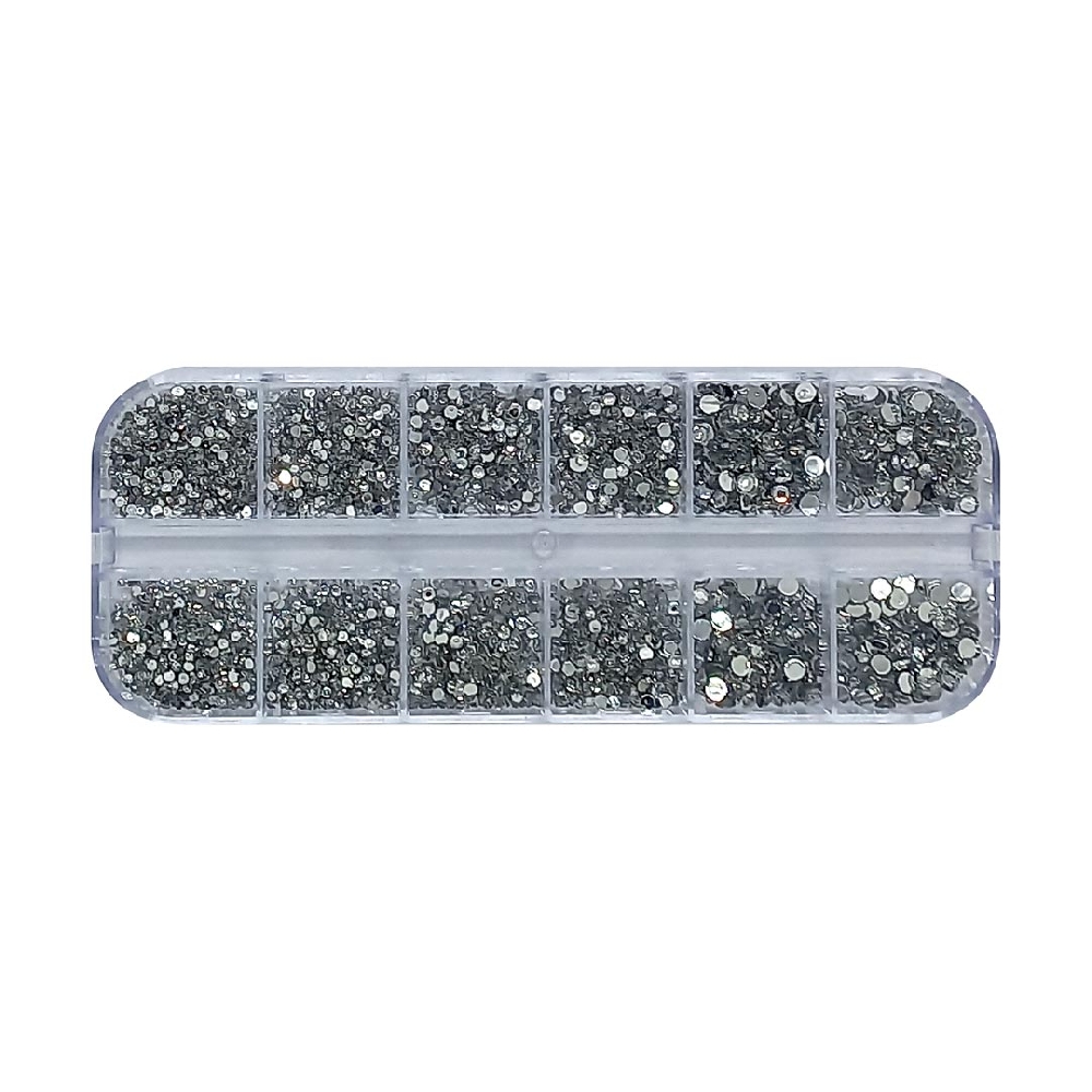 Organizador con Rhinestone Plata