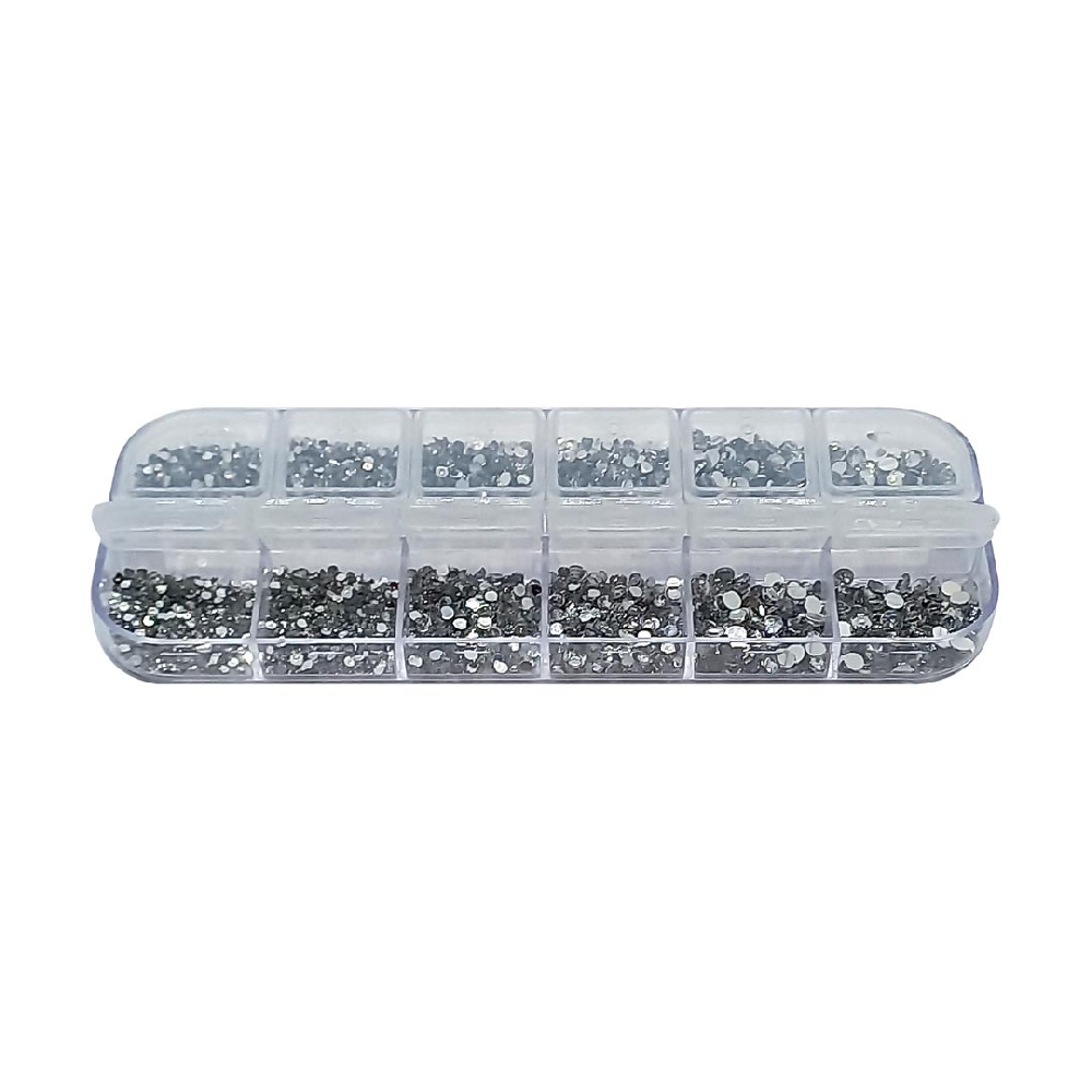 Organizador con Rhinestone Plata