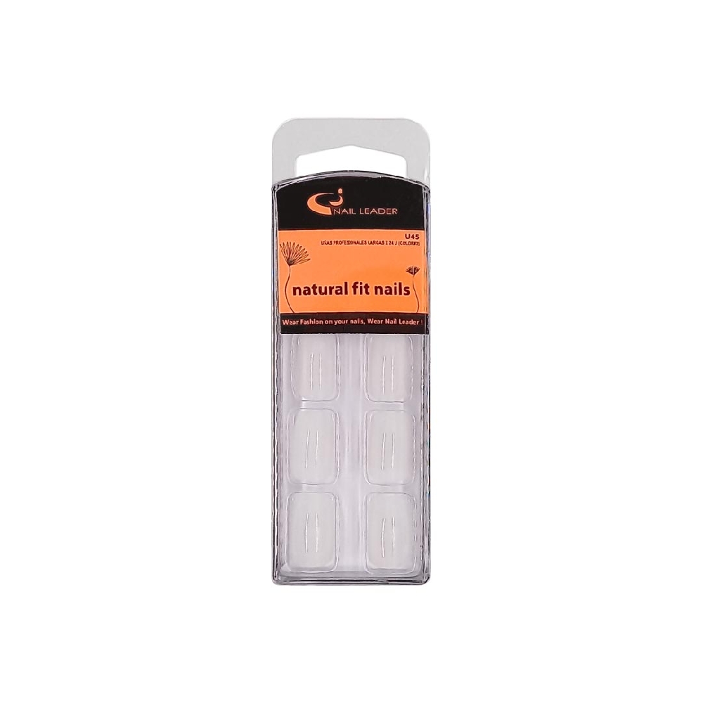 Uñas x 24 u Profesional Largas Natural Indonesia