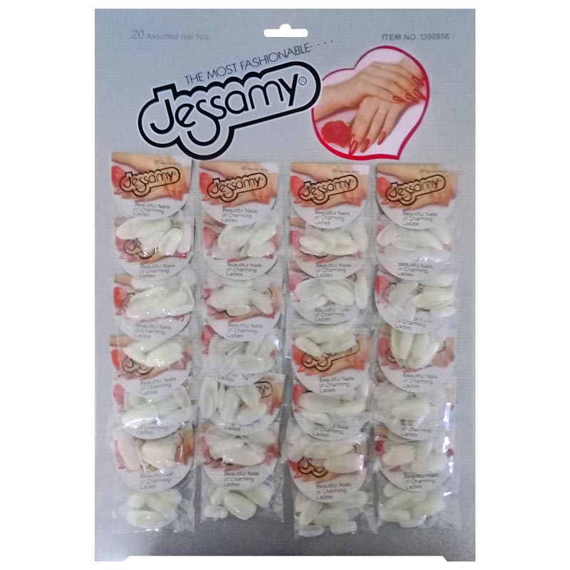 Uñas x 20 u en Carton x 24 u