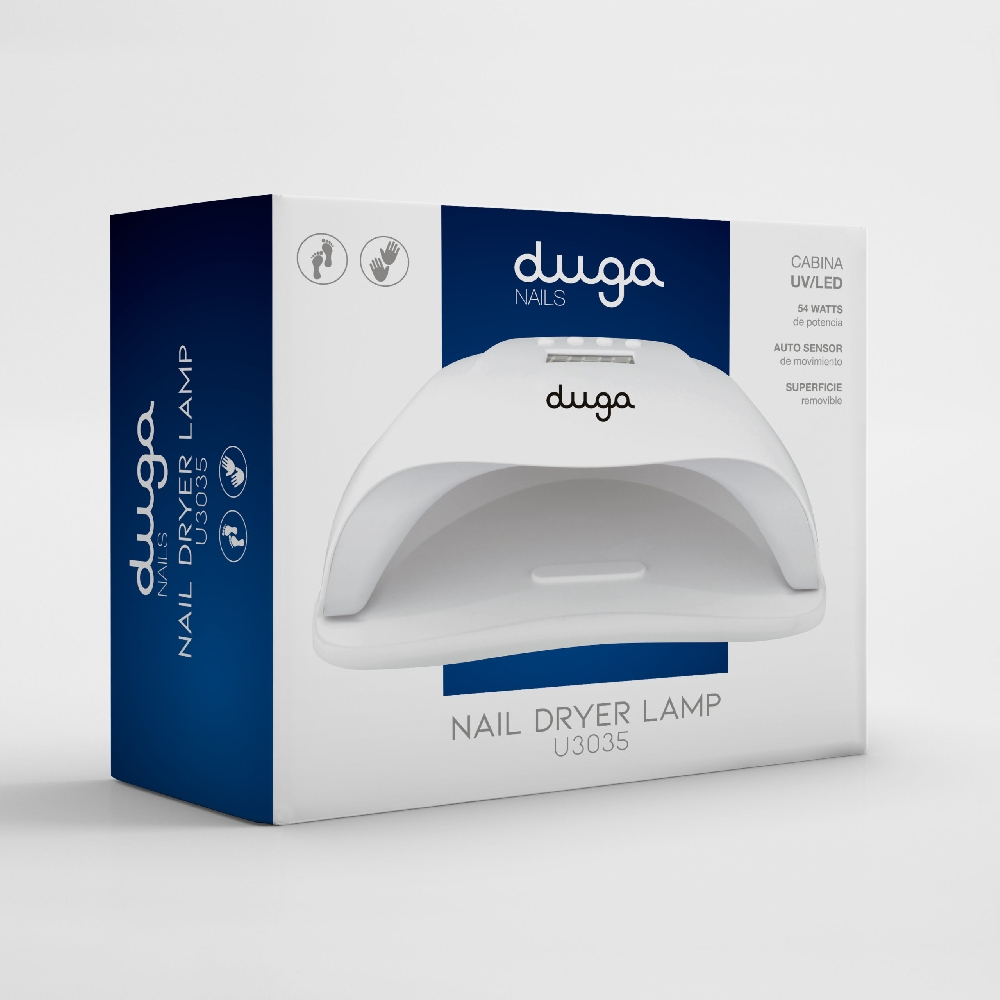 Cabina de Uñas UV/LED 54 W DUGA