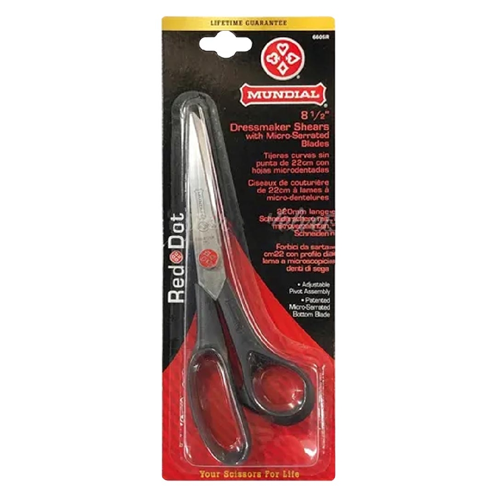 MUNDIAL Tijera Zig Zag Dentada 665 8 1/2"