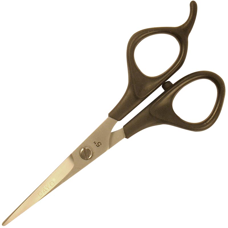 Tijera DAYO 5" Mango Plástico Microdentada con Gancho