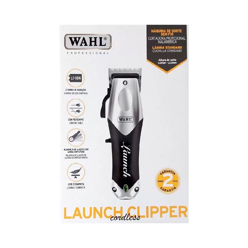 WAHL Máquina de Corte Launch con o sin Cable