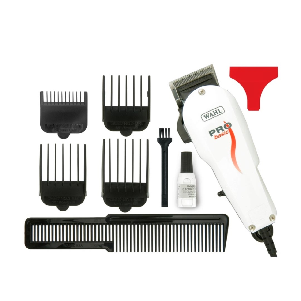 WAHL Máquina Pro Basic con Cable x 13 Piezas