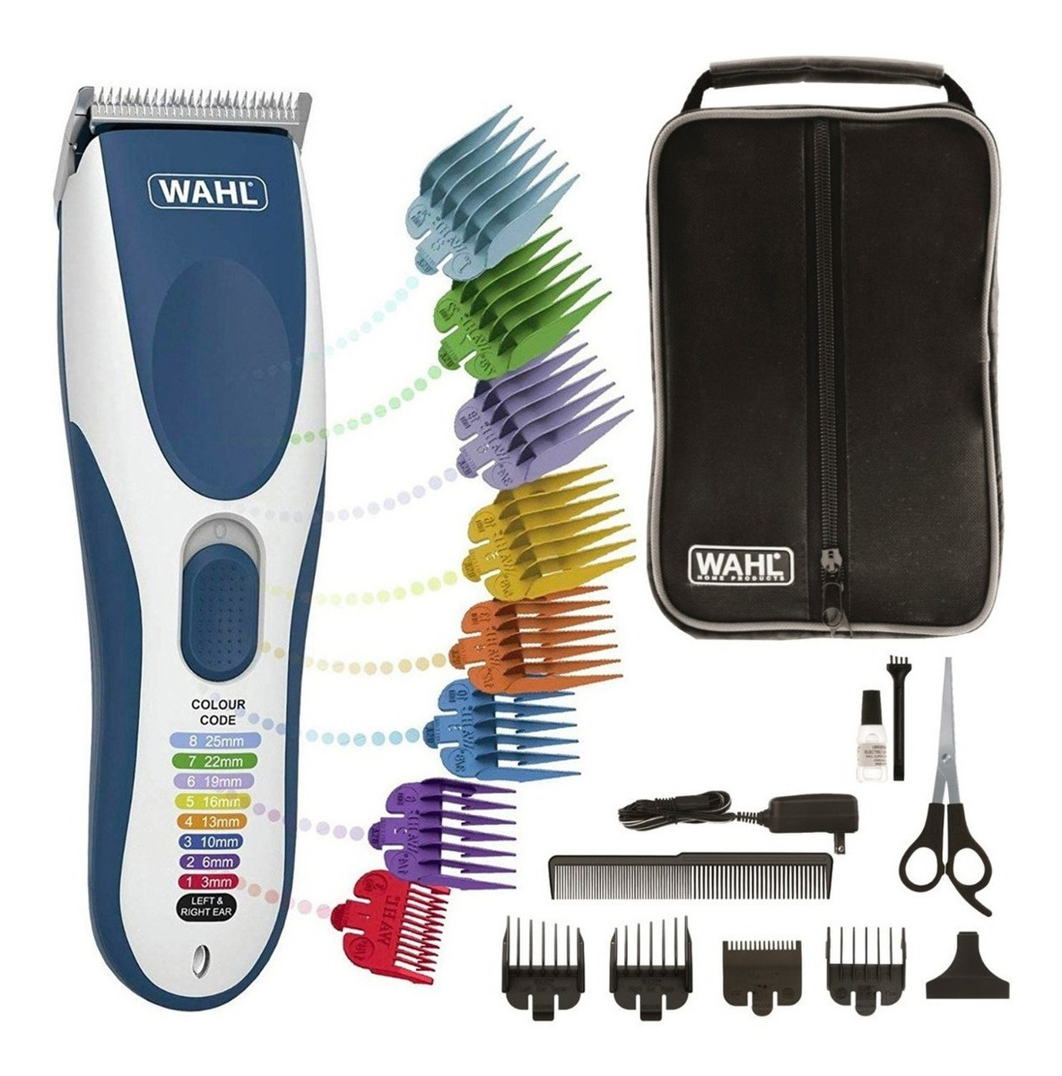 WAHL Máquina Colorpro 20 Piezas Rec con Estuche