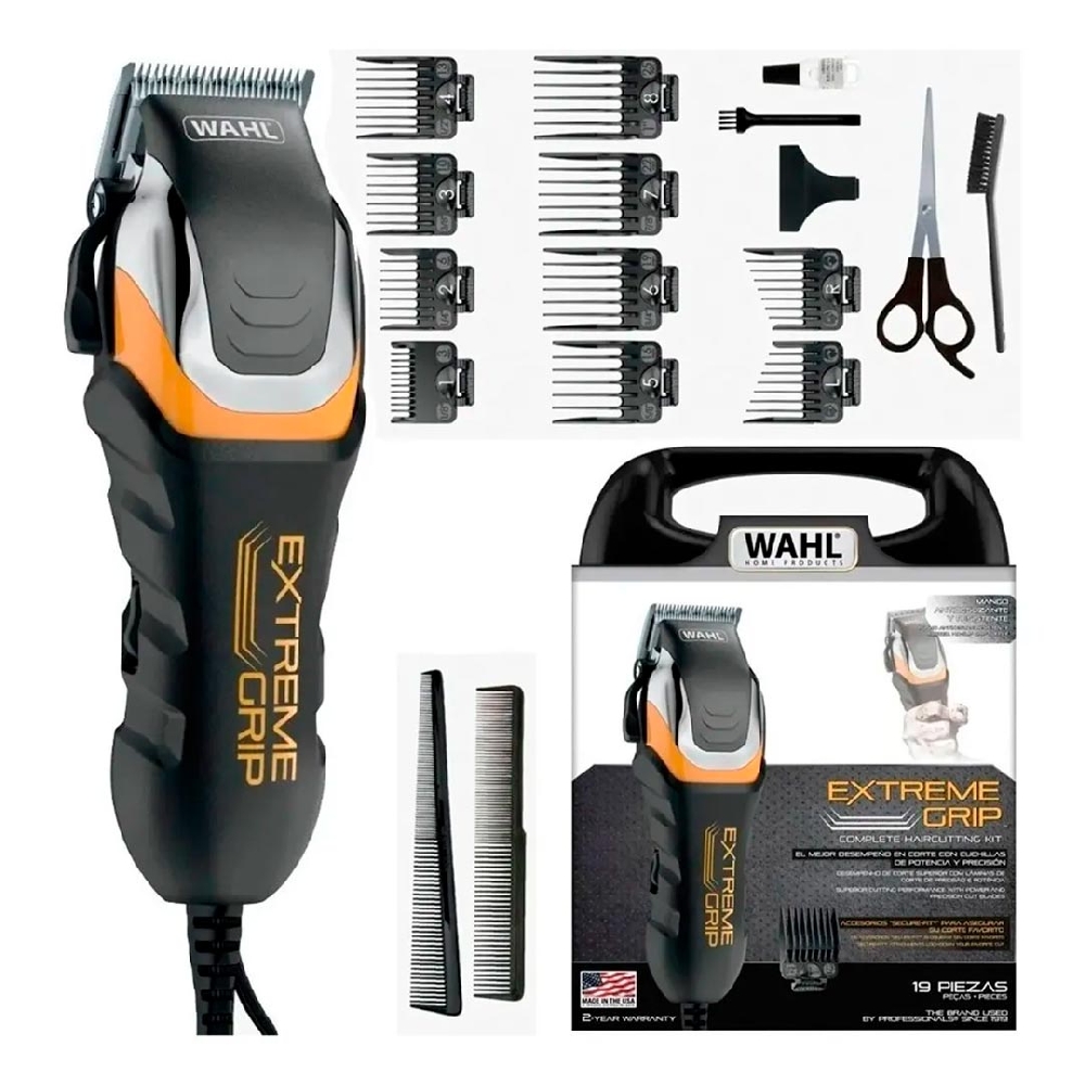 WAHL Máquina Extreme Grip x 19 Piezas