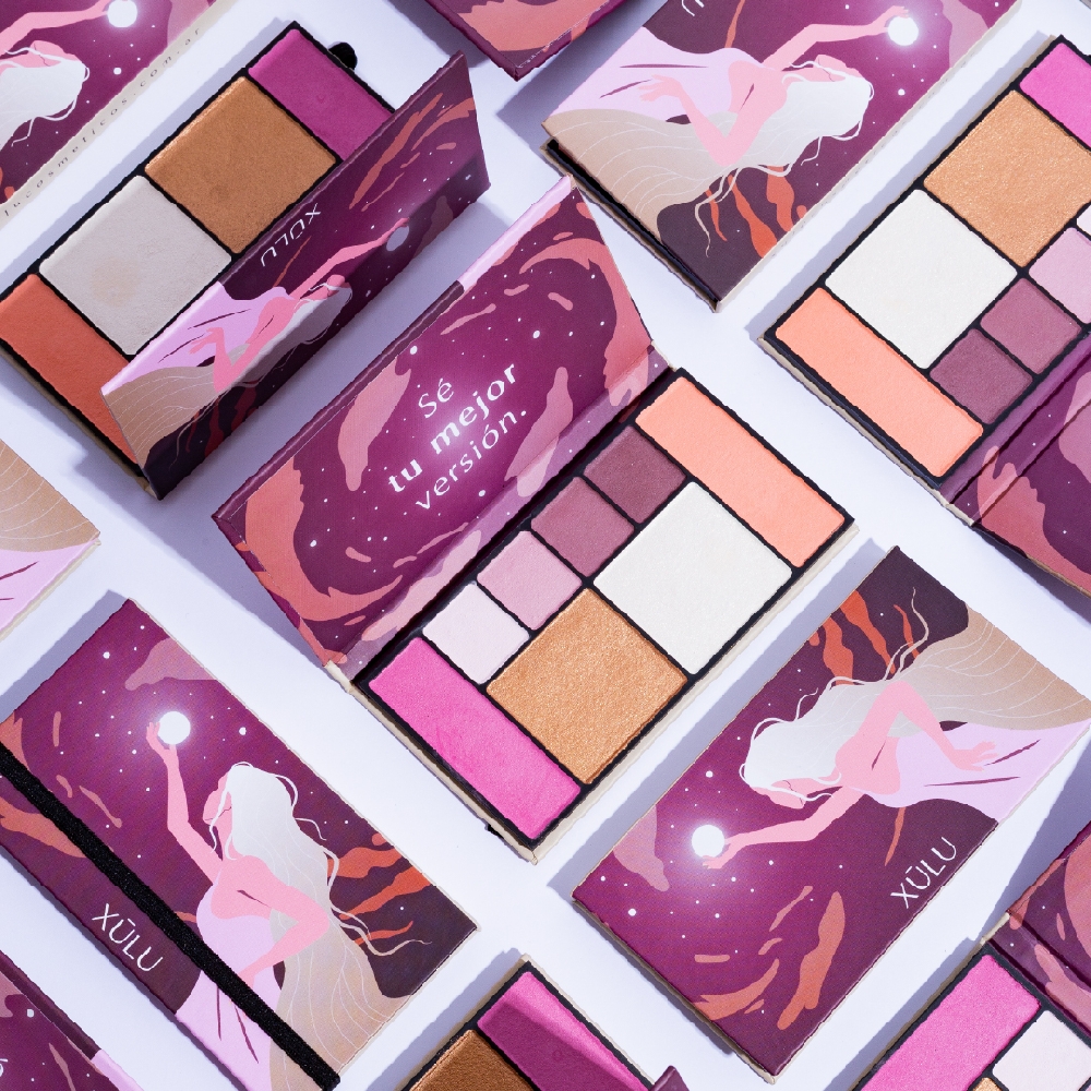 Paleta de Sombras, Iluminadores y Rubores Moonshine