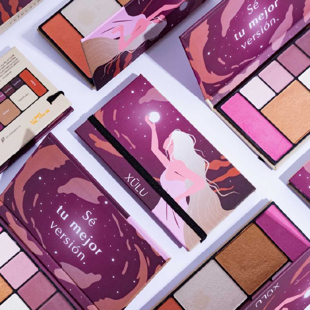 Paleta de Sombras, Iluminadores y Rubores Moonshine