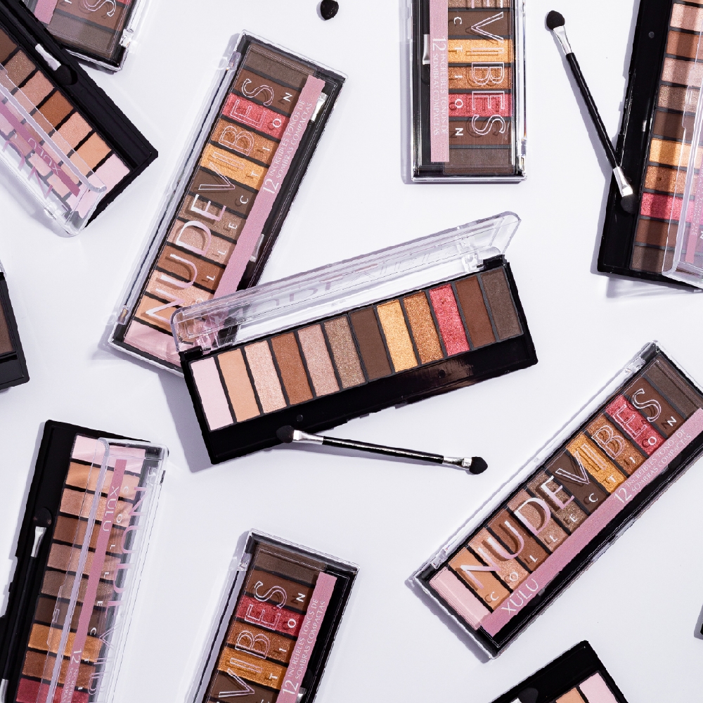Paleta de Sombras 12 Tonos Nude Vibes