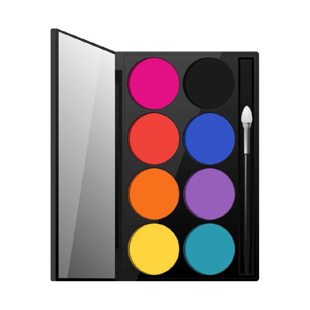 Paleta de Sombras 8 Tonos con Espejo