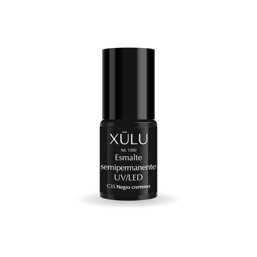 Esmalte Semipermanente UV/LED | 1035 | Negro Cremoso