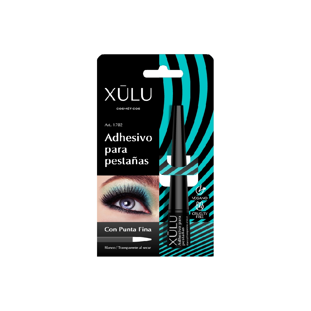 Xulu Pegamento de Pestañas con Liner