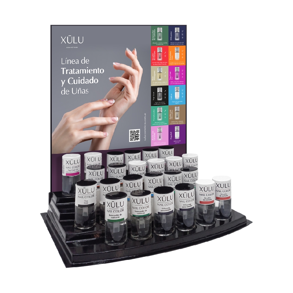 Exhibidor de Esmaltes Tratamiento Nail Color x 48 u