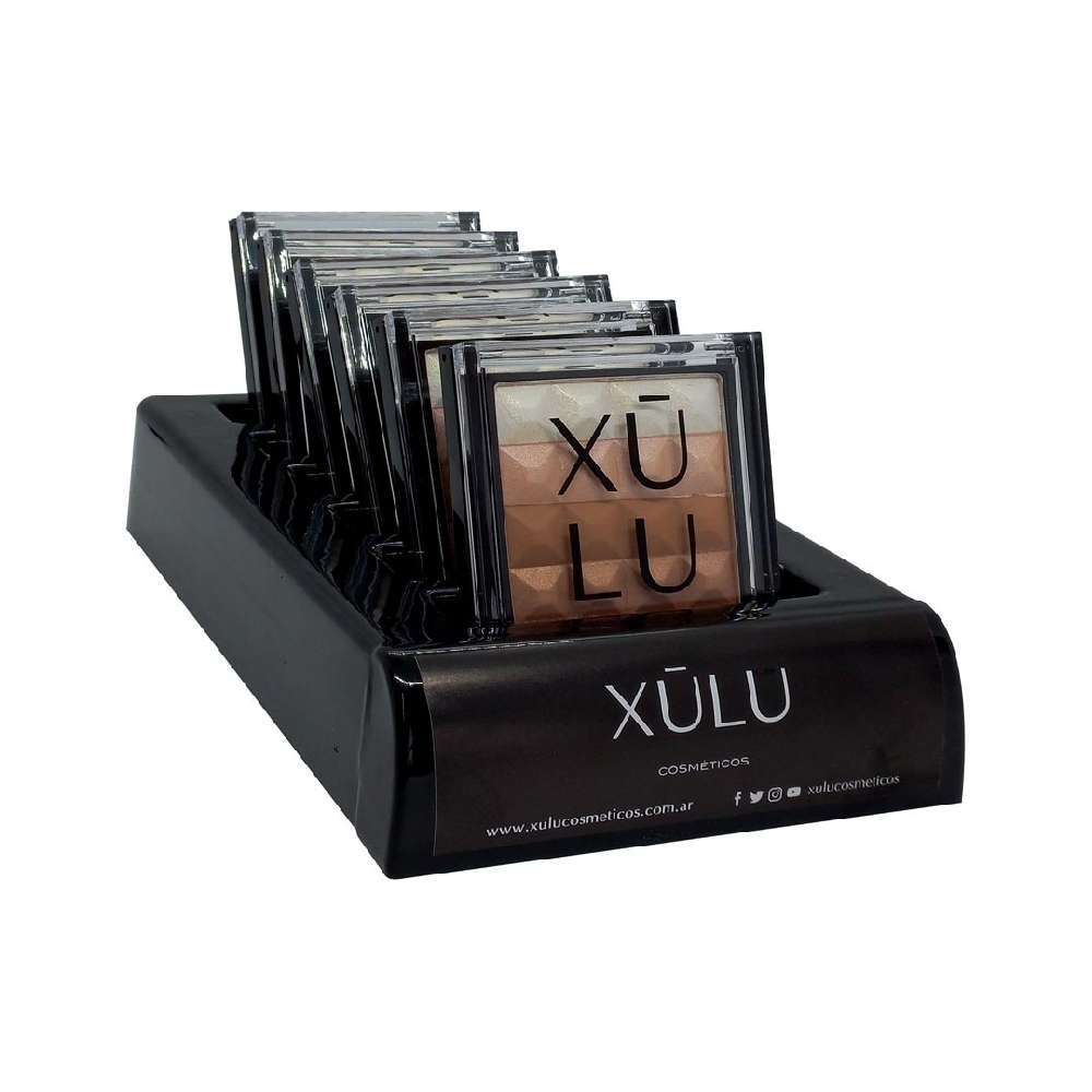 Exhibidor Bandeja Iluminador Diamonds x 6 u