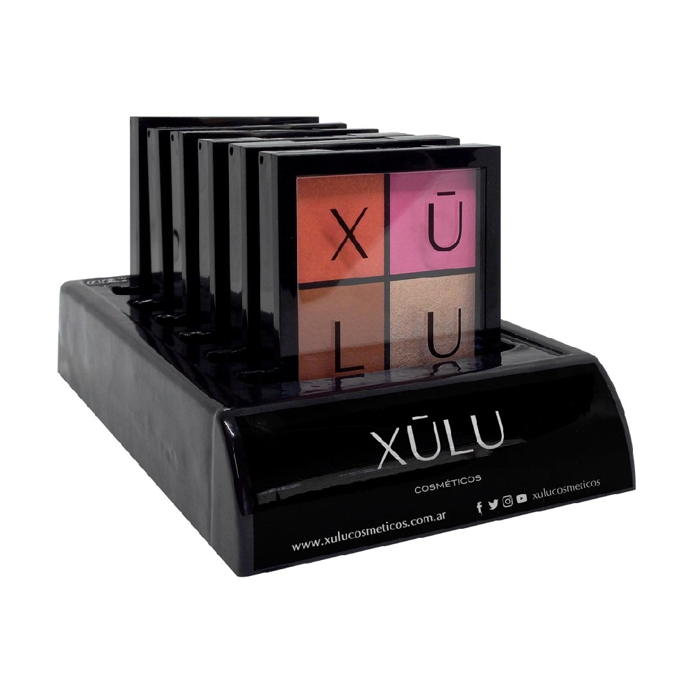 Exhibidor Bandeja Paleta Blush x 6 u