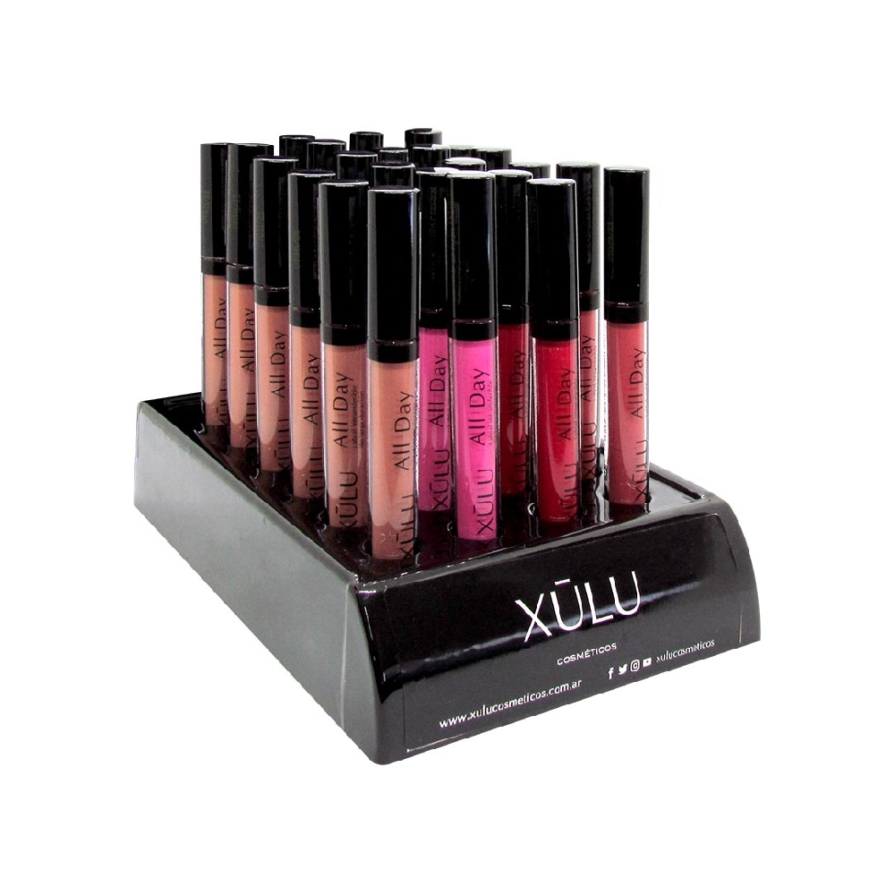 Exhibidor Labial All Day x 20 u